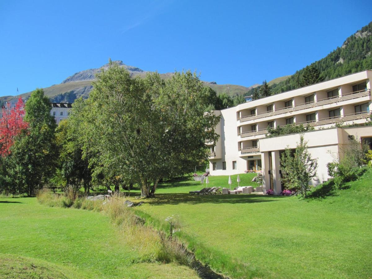 Quadratscha Alpenhotel Samedan Exterior foto